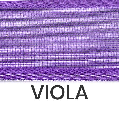 cod. 14-76 organza con bordi viola