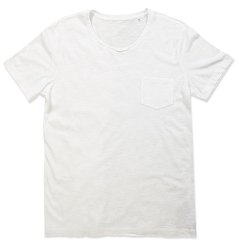 t-shirt oversize da uomo in cotone bianco maniche corte